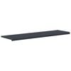 vidaXL Vinduskarmer Anthracitt med trestruktur 120 x 40 x 4,5 cm PVC