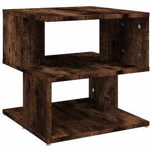vidaXL Sidebord r&oslash;kt eik 40x40x40 cm konstruert tre
