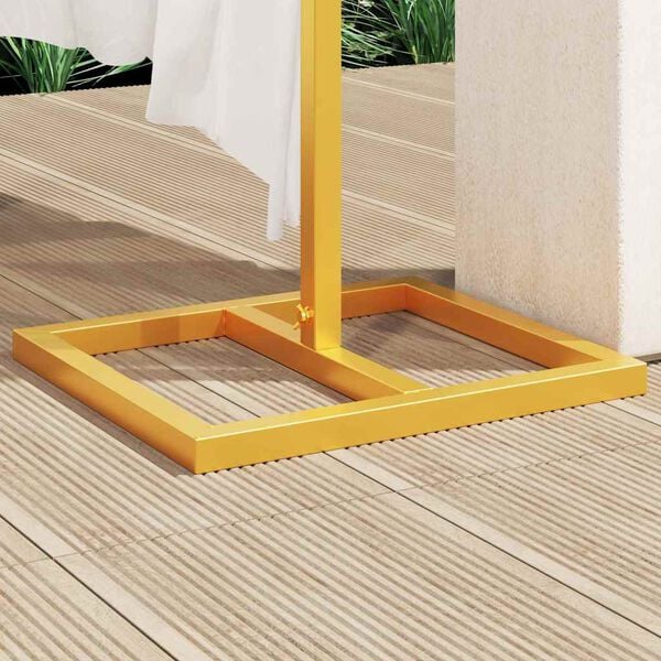 vidaXL Bryllupsbue Gull 338 x 35 x 300 cm St&aring;l