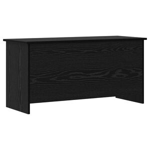 vidaXL Oppbevaringskiste Svart eik 100 x 40 x 50 cm Konstruert tre