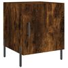 vidaXL Nattbord r&oslash;kt eik 40x40x50 cm konstruert tre