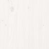 vidaXL Hagebord hvit 82,5x82,5x45 cm heltre furu