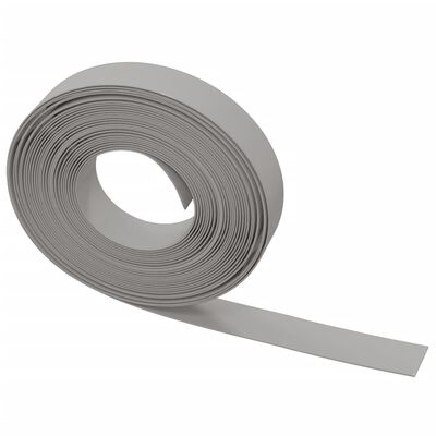 vidaXL Hagekant grå 10 m 10 cm polyetylen
