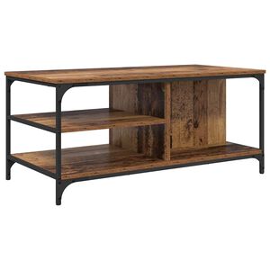 vidaXL Kaffebord Gamle tre 100 x 50 x 45 cm Konstruert tre