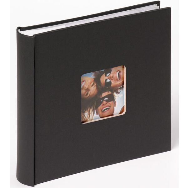 Walther Design Fotoalbum Fun Memo 10x15 cm svart 200 bilder