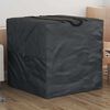 vidaXL Utendørs lagringsbag Svart 80 x 80 x 60 cm 600D stoff