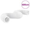 vidaXL Ventilasjonsslange PVC 6 m &Oslash;20 cm