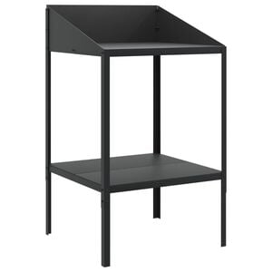 vidaXL Plantestativ antrasitt 56,5x54,5x100 cm galvanisert st&aring;l