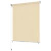 vidaXL Utend&oslash;rs rullegardin 300X140 cm krem