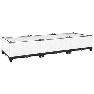 vidaXL H&oslash;ybed 120x40x23 cm polypropylen