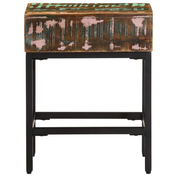 vidaXL Sidebord 40x30x51 cm gjenvunnet heltre