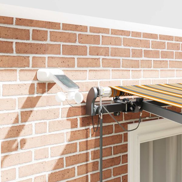 vidaXL Innvendbar Markise med Flerfarget 300 x 250 cm stoff