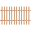 vidaXL Stakittgjerde WPC 200x120 cm