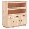 vidaXL Highboard 100x40x108,5 cm heltre furu