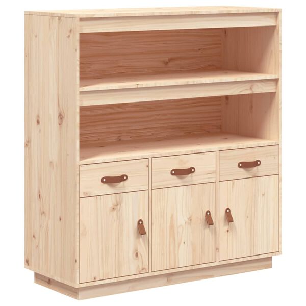vidaXL Highboard 100x40x108,5 cm heltre furu
