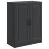 vidaXL Serviesskap Svart 66 x 34,5 x 87 cm Konstruert tre