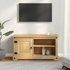 vidaXL TV-benk Corona 100x40x52 cm heltre furu