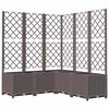 vidaXL Hage Brun 120 x 120 x 136 cm