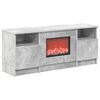 vidaXL Elektrisk peis Betong 98 x 28,5 x 40,5 cm Konstruert tre