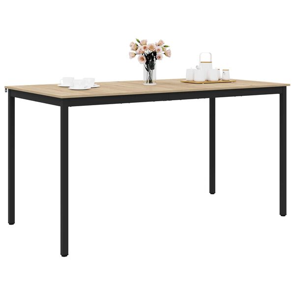 vidaXL St&aring;ende Bar Bord Konstruert tre