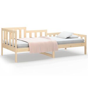 vidaXL Dagseng uten madrass 80x200 cm heltre furu