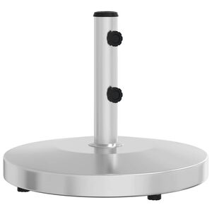 vidaXL Parasollfot for &Oslash;32/38/48 mm stenger 25 kg rund