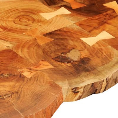 vidaXL Salongbord 35 cm 6 tømmerstokker heltre indisk rosentre