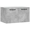 vidaXL Veggskap betonggr&aring; 60x36,5x35 cm konstruert tre