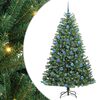vidaXL Kunstig sammensatt juletre Gr&oslash;nn 180 cm PVC og metall