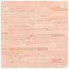 vidaXL Bordplate 60x60x4 cm firkantet heltre b&oslash;ketre