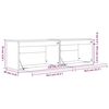 vidaXL Veggskap 2 stk honningbrun 60x30x35 cm heltre furu