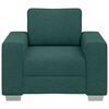 vidaXL Sofa Mørkegrønn 100 x 77 x 82 cm stoff