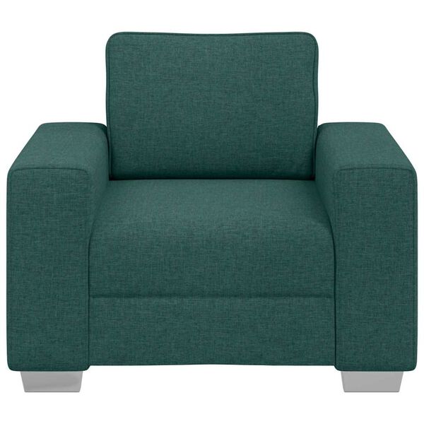 vidaXL Sofa Mørkegrønn 100 x 77 x 82 cm stoff
