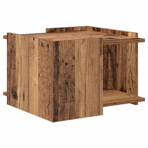 vidaXL Kaffebord Gammelt tre 50,5 x 50 x 33 cm Konstruert tre