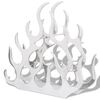 vidaXL Vinstativ for 11 flasker s&oslash;lv aluminium
