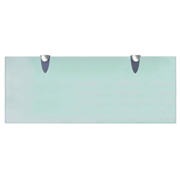 vidaXL Flytende hyller 2 stk glass 50x20 cm 8 mm