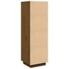 vidaXL Highboard honningbrun 38x35x117 cm heltre furu