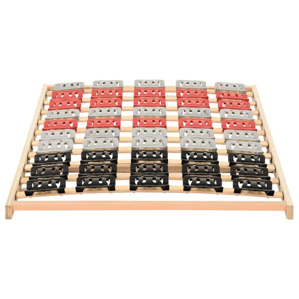 vidaXL Sengebunn med 12 lameller og støtter 120x200 cm