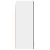 vidaXL Hengende skap Betonggr&aring; og hvit 40 x 31 x 80 cm Konstruert tre