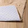 vidaXL Flossteppe med lang luv NAVARRA beige 120x170 cm polyester