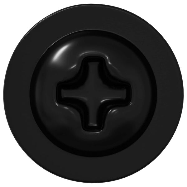 vidaXL Selvgjengende Spiker 16364 pcs Svart 3,5 x 12 mm Jern