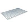 vidaXL Rist S&oslash;lv 80 x 50 x 2 cm Hot-Dip Galvanisert St&aring;l