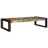 vidaXL Badehylle Flerfarget 100 x 50 x 23 cm Massiv gjenbrukt treverk