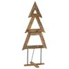 vidaXL Juletre Brun 181 cm Heltre teak