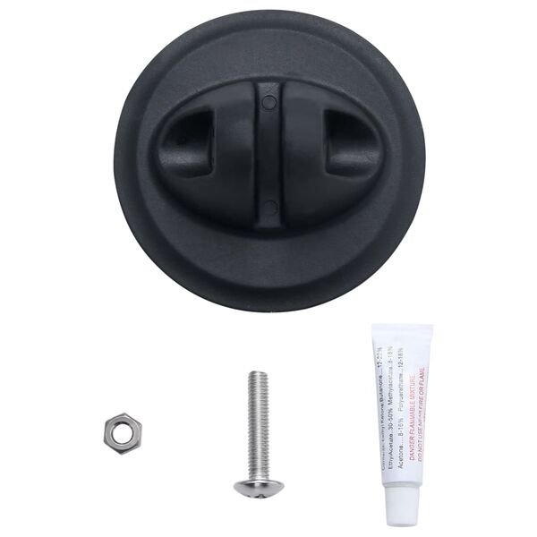 vidaXL Bimini-monteringssett for oppblåsbar båt