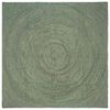 vidaXL Omr&aring;detepper Olivengr&oslash;nn 200 x 200 cm Jute
