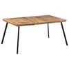vidaXL Spisebord 169x98,5x76 cm heltre teak
