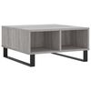 vidaXL Salongbord gr&aring; sonoma 60x60x30 cm konstruert tre