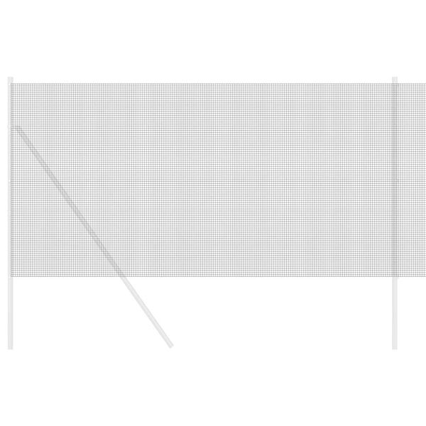 vidaXL Sveist trådgjerde Grå 1.2 x 25 m Stål