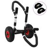 vidaXL SUP vogn for surfebrett sammenleggbar 45 kg aluminium